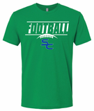 Somerset Canyons Football Reverse Blend Tee- (3 Colors)