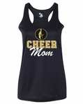 Weston Warriors CHEER MOM Racerback Ladies Tank (2 Colors & 2 Fabrics)