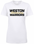 Weston Warriors Cheer Levels Ladies Crew Tee- Youth & Adult Sizes-(2 Colors & 2 Fabrics)