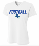 2024 Somerset Canyons Football Ladies V-Neck Tee -Youth & Adult Sizes- (4 Color Options & 2 Fabric Options)