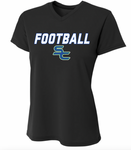 2024 Somerset Canyons Football Ladies V-Neck Tee -Youth & Adult Sizes- (4 Color Options & 2 Fabric Options)