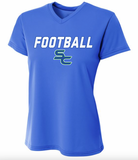 2024 Somerset Canyons Football Ladies V-Neck Tee -Youth & Adult Sizes- (4 Color Options & 2 Fabric Options)