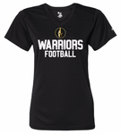 Weston Warriors BATTLE SCAR Ladies V-Neck Tee -Youth & Adult Sizes-(2 Colors &2 Fabrics)