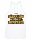 Weston Warriors MOM MODE Racerback Ladies Tank (2 Colors & 2 Fabrics)