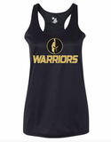 Weston Warriors Runner Racerback Ladies Tank -Youth & Adult Sizes-(2 Colors & 2 Fabrics)