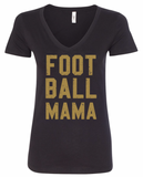 Weston Warriors Style MAMA V-Neck Tee -Youth & Adult Sizes-(2 Colors &2 Fabrics)