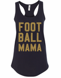 Weston Warriors Football Mama Racerback Ladies Tank (2 Colors & 2 Fabrics)