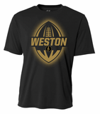 Weston Warriors Football 26 Tee-Youth & Adult Sizes- (2 Colors & 2 Fabrics)
