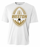 Weston Warriors Football 26 Tee-Youth & Adult Sizes- (2 Colors & 2 Fabrics)