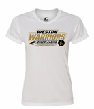 Weston Warriors Cheer STATEMENT Ladies Crew Tee- Youth & Adult Sizes-(2 Colors & 2 Fabrics)