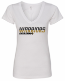 Weston Warriors Cheerleading TECH Ladies V-Neck Tee- Youth & Adult Sizes-(2 Colors & 2 Fabrics)
