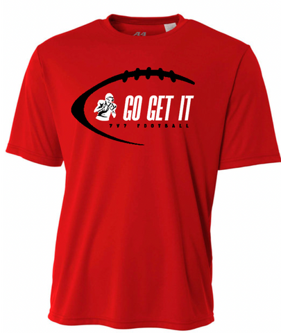 Go Get It 7v7 Football YOUTH Lightweight Tee- (3 Colors)
