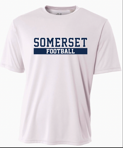 Somerset Panthers Football LETTER Lightweight Tee- (2 Colors)