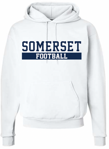 Somerset Panthers Football Letter Hoodie- (3 Colors)