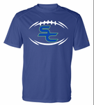 Somerset Canyons Football Pride Pack Royal Tee