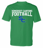 Somerset Canyons Football Logo Tee- (4 Colors)