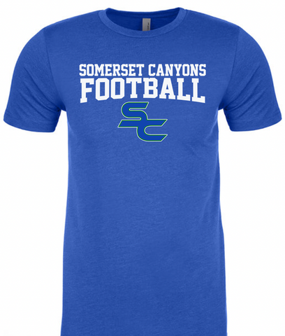 Somerset Canyons Football BLEND Tee- (4 Colors)