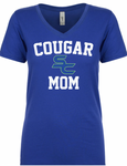 Somerset Canyons Cougar Mom BLEND V-Neck Tee- (4 Colors)