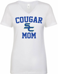 Somerset Canyons Cougar Mom BLEND V-Neck Tee- (4 Colors)