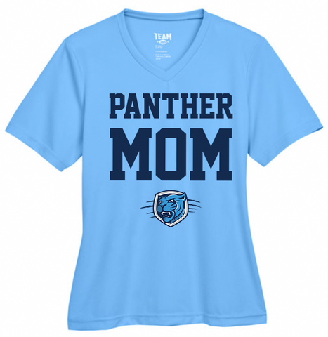 Somerset Panthers Mom Lightweight Ladies V-Tee (4-Colors)
